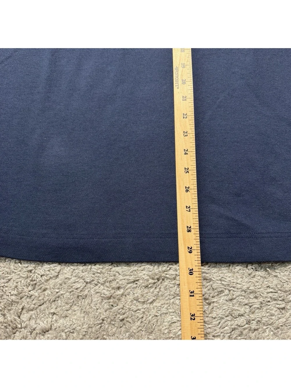 On Cloud OC Mens Courtside Polo Shirt Short Sleeve Navy Blue Golf Size XL